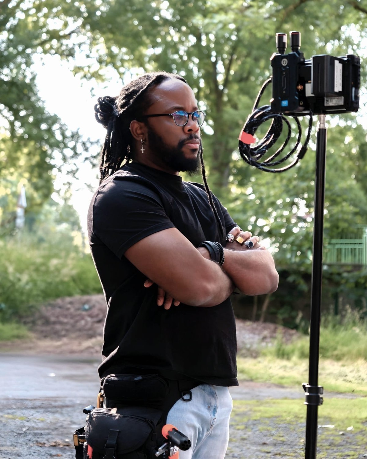 Kennedy Victor Miranda da Costa am Set